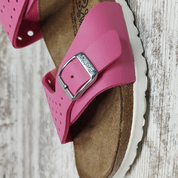 🟪NIB Sz 36 Birkenstock Birki's Pink Freeport Slide Sandal - Picture 3 of 16